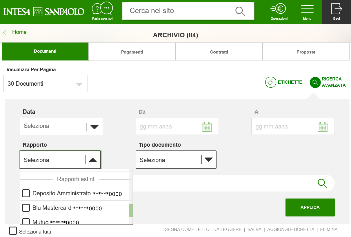 bonifici Intesa Sanpaolo