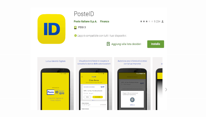 assistenza per SPID Poste